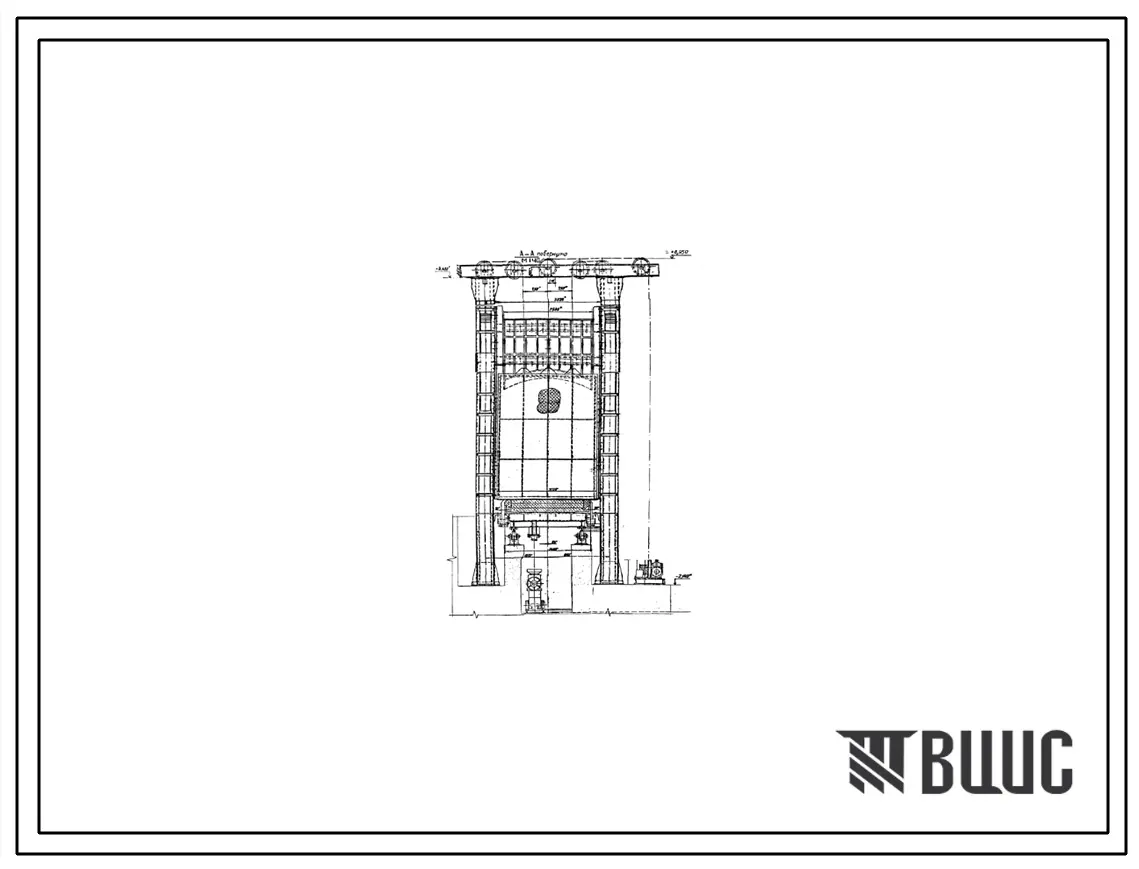 Проект 10814 Печь термическая кольцевая площадью пода 112 м2, на газе