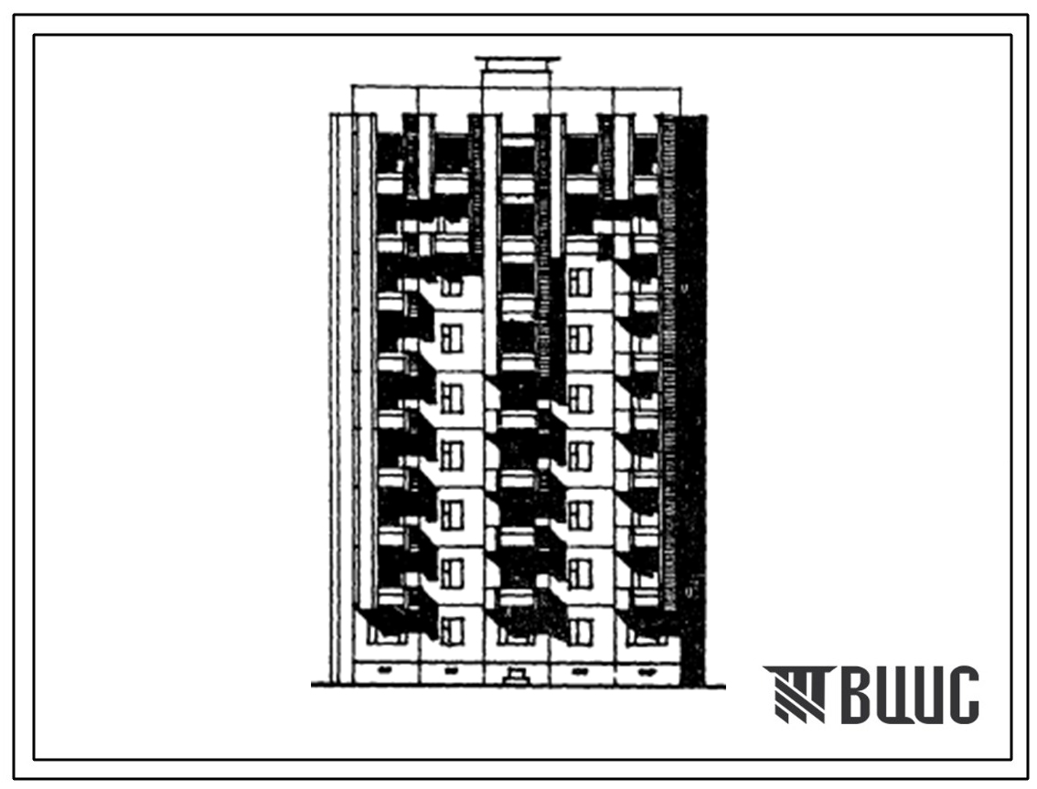 Типовой проект 121-105-103с.85 9-этажный 1-секционный 36-квартирный жилой дом. Для строительства в 3 климатическом районе сейсмичностью 8 баллов.