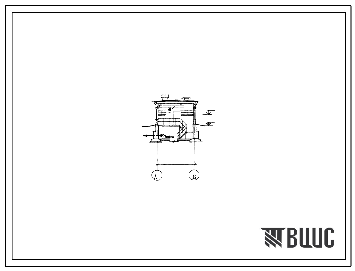 Типовой проект 901-2-62 Водопроводная насосная станция второго подъема совмещенная с артскважиной производительностью 50 м.куб./час