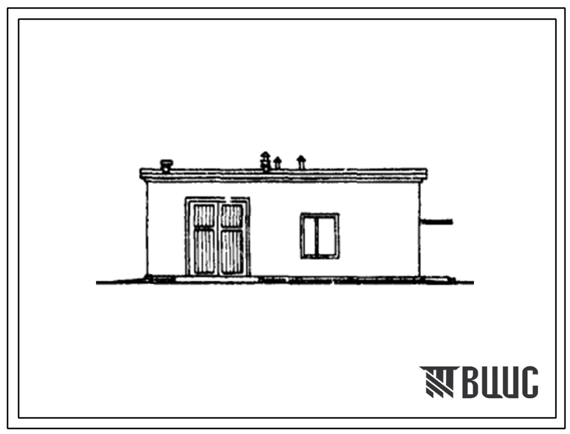 Типовой проект 407-3-144С тип 3 Здания вспомогательного назначения на подстанциях для строительства в районах с сейсмичностью 7-9 баллов. Для оперативно-эксплуатационного обслуживания.