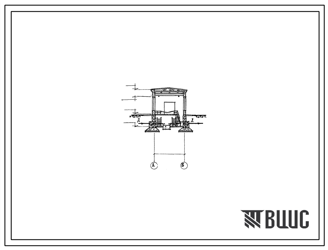 Типовой проект 901-2-41 Водопроводная насосная станция второго подъема, размером 6х18 м.