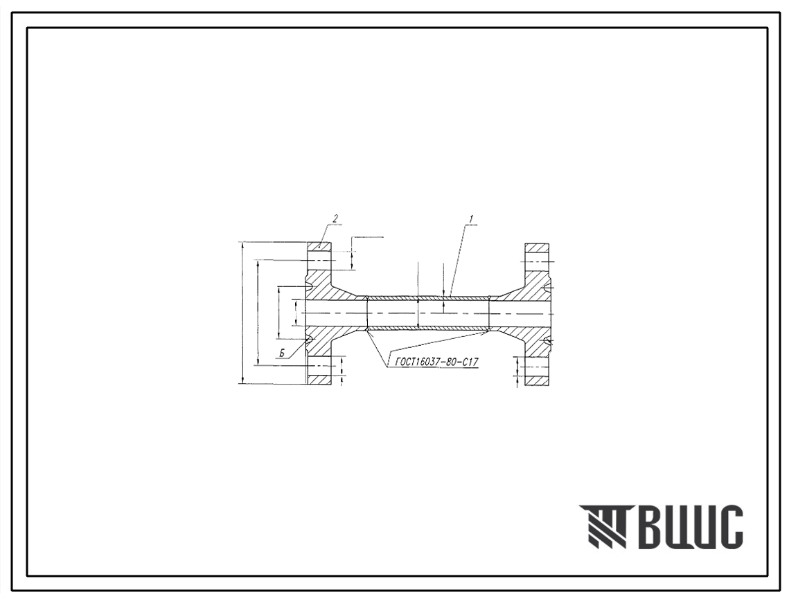 Шифр ПТО25.160.00.000 Проставка технологическая ПТО25.160.00.000