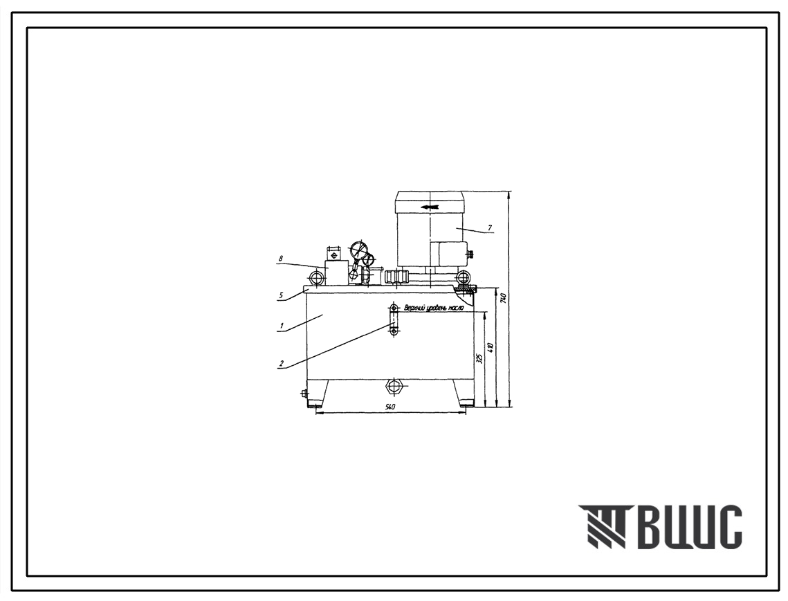 Шифр ТУ3434-005-72593678-2005 Шкафы управления пульт №1