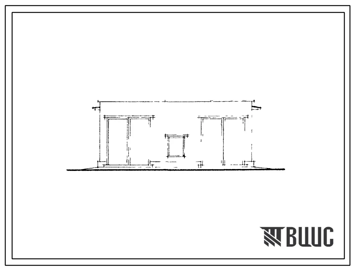 Типовой проект 701-4-11 Автовесовая с комплектом весов на 10 и 30 т для распределительных холодильников.
