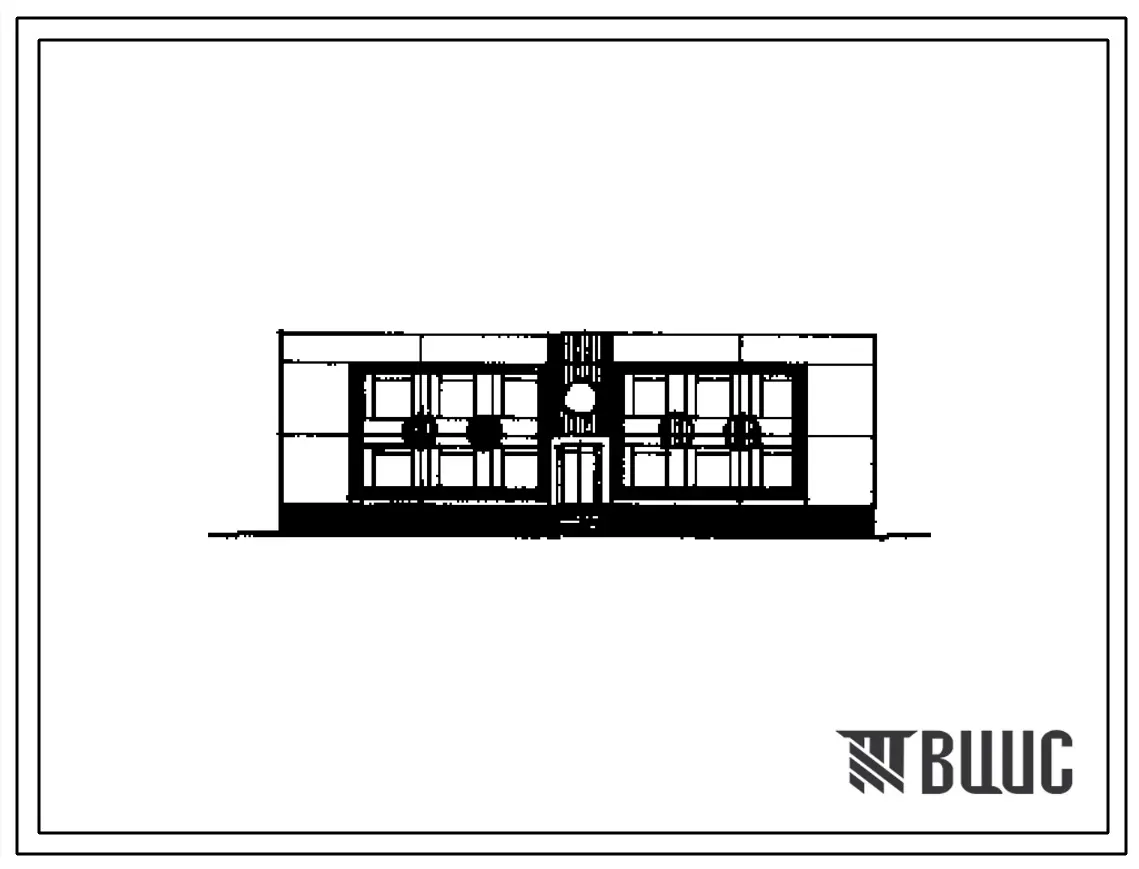 Типовой проект 211-1-246.83 Детские ясли-сад на 95 мест. Здание двухэтажное. Конструкция серии 1.090.1-1. Стены из однослойных керамзитобетонных панелей.