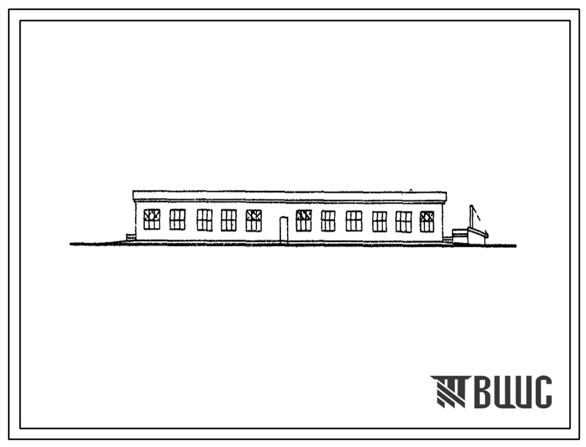 Типовой проект 805-151 Батарейный цех для выращивания утят в возрасте от 1 до 10 дней на 21000 голов.