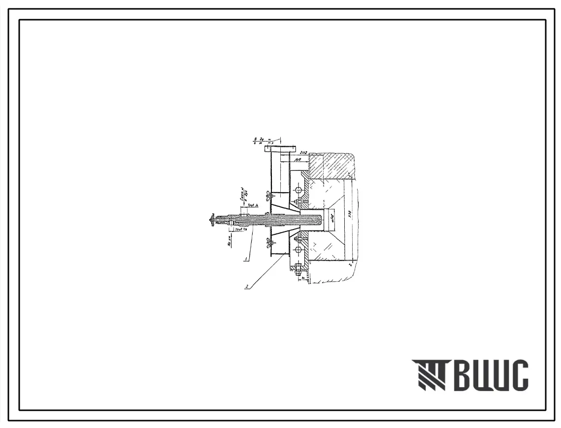 Проект 59473 Форсунка высокого давления с двойным распыливанием Qном.=65кг/ч