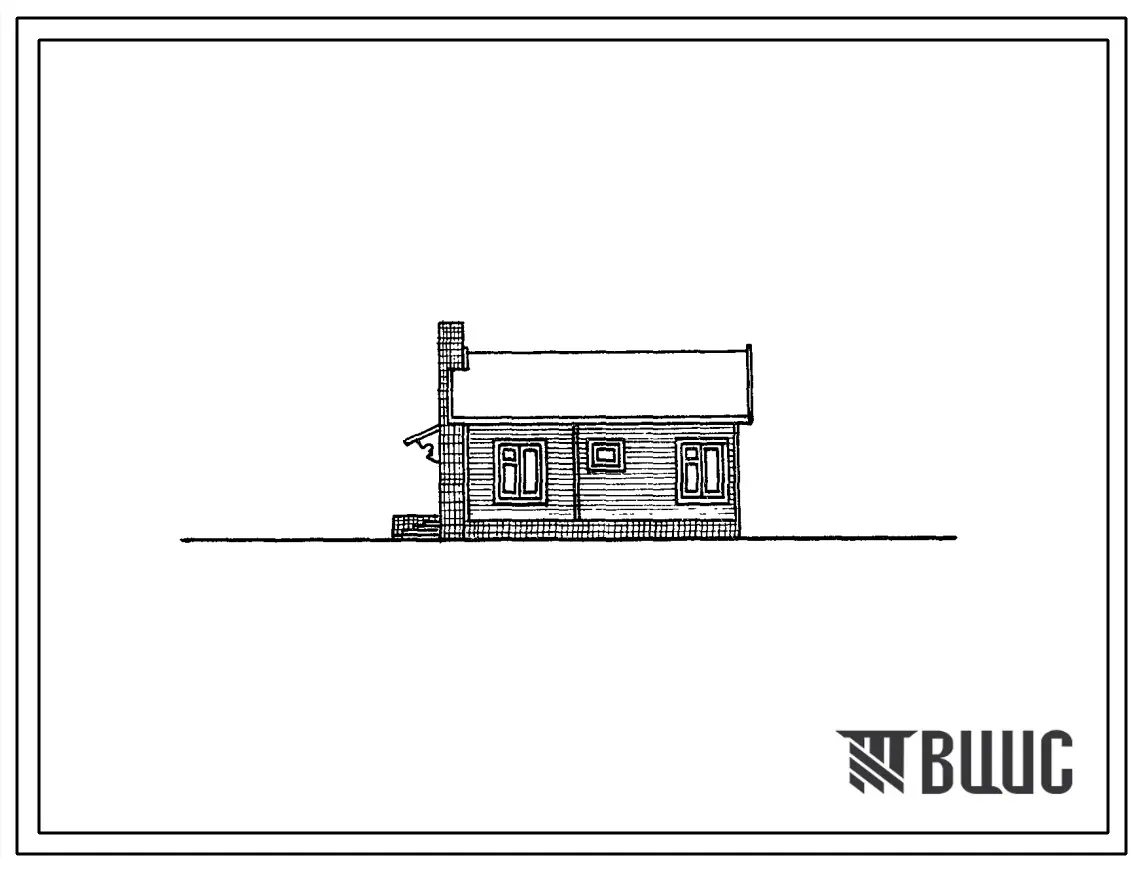 Типовой проект 181-000-276с.84 1-этажный 1-квартирный 3-комнатный жилой дом. Для строительства в 4А и 4Г климатических подрайонах Узбекской ССР сейсмичностью 8 баллов.