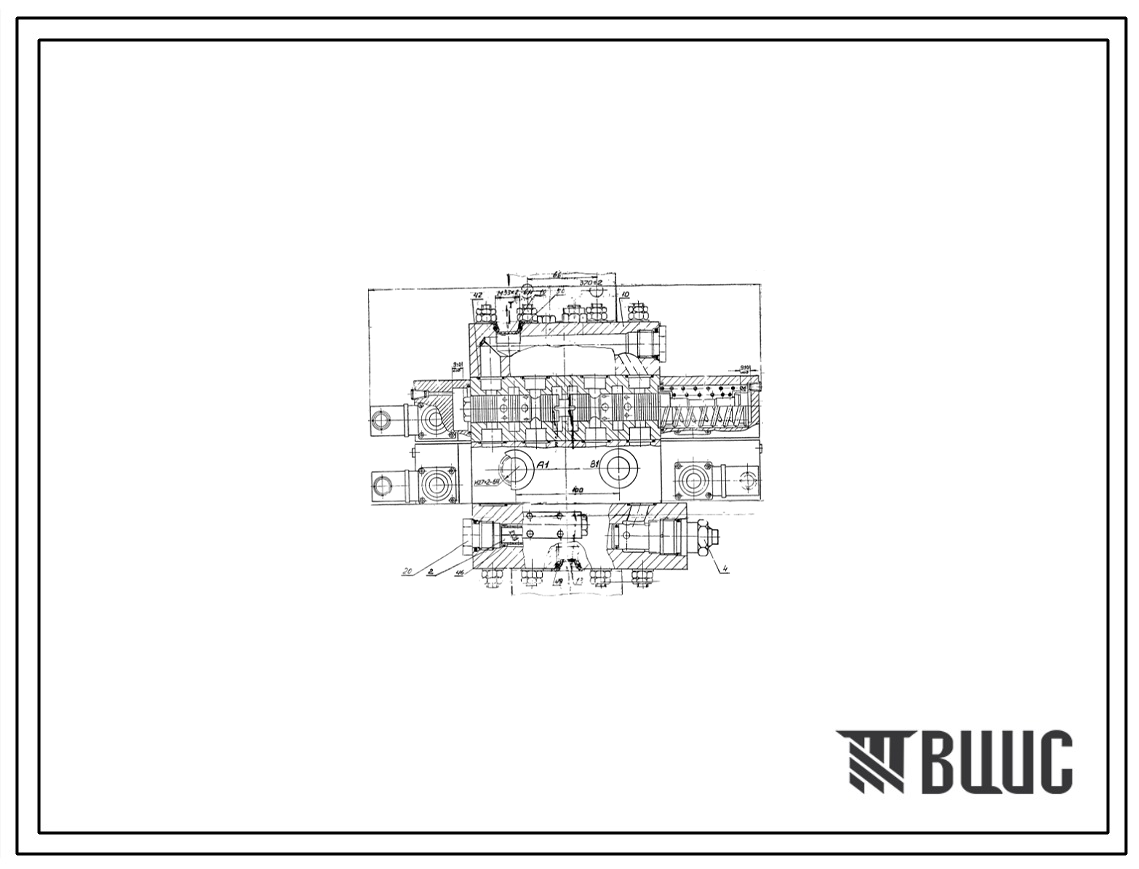 Шифр 2РМЭ-16.02.00.000 Гидрораспределитель 2РМЭ-16.02.00.000