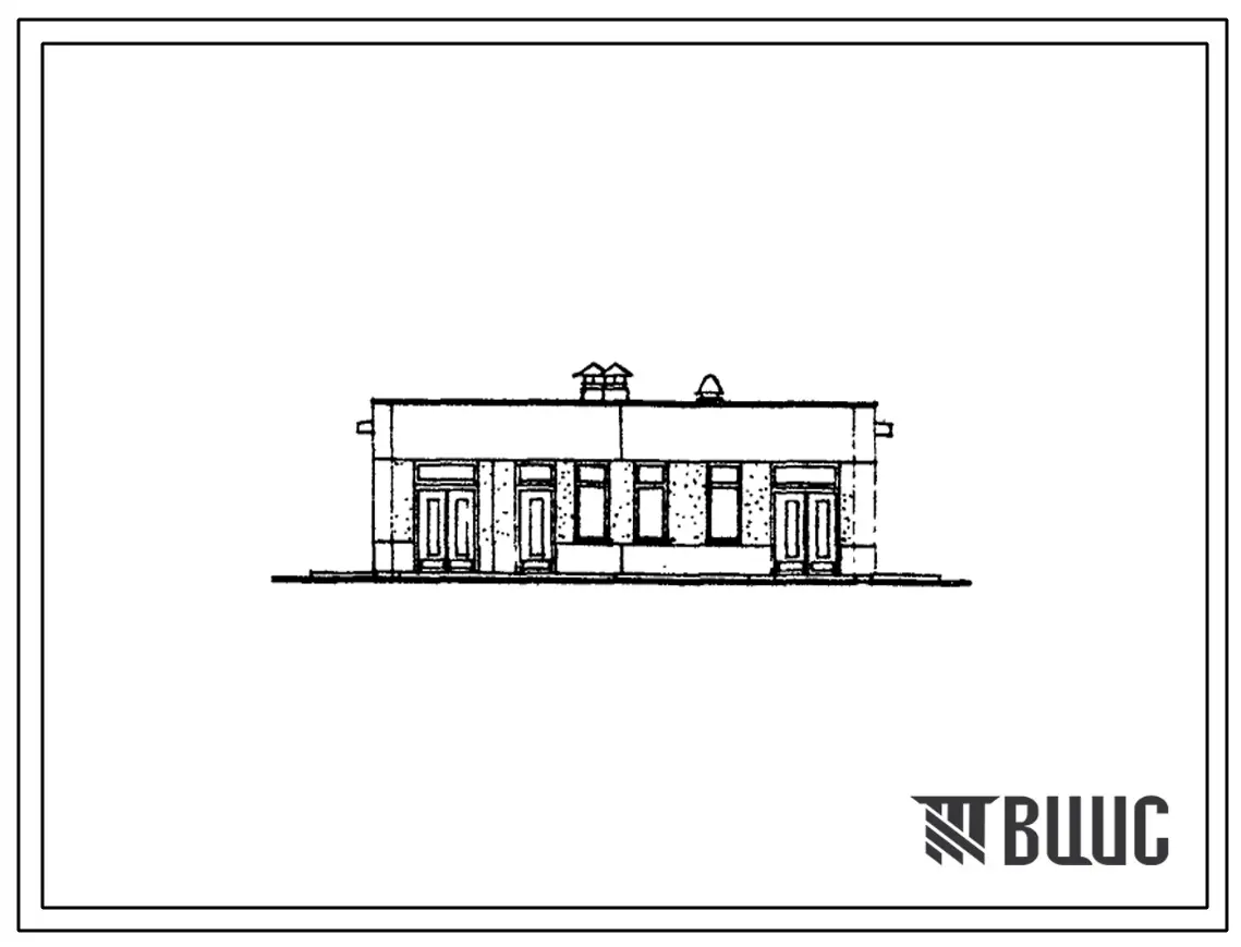 Типовой проект 252-1-66с Патологоанатомический корпус инфекционной больницы на 150 коек (в каркасно-панельных конструкциях ИИС-04). Для строительства в IV климатическом районе сейсмичностью 7 и 8 баллов.