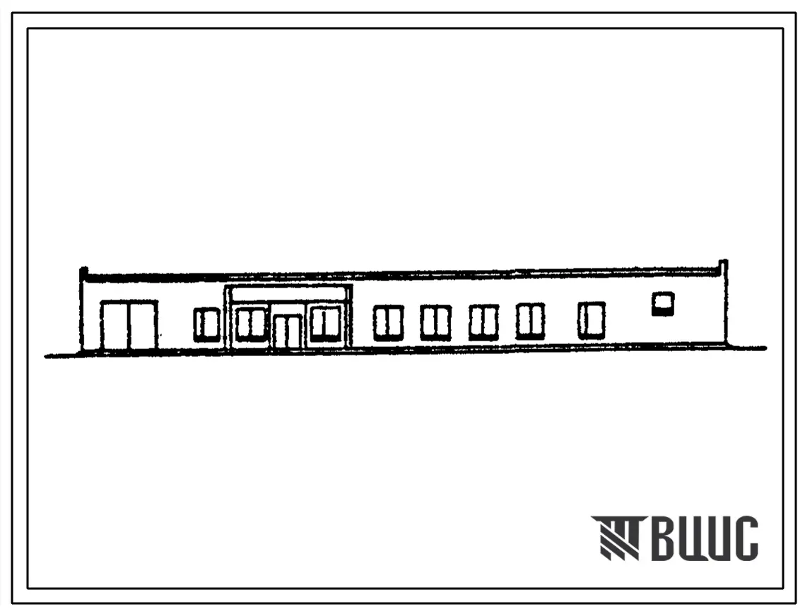 Типовой проект 503-4-80.93 Станция технического обслуживания легковых автомобилей на 5 постов