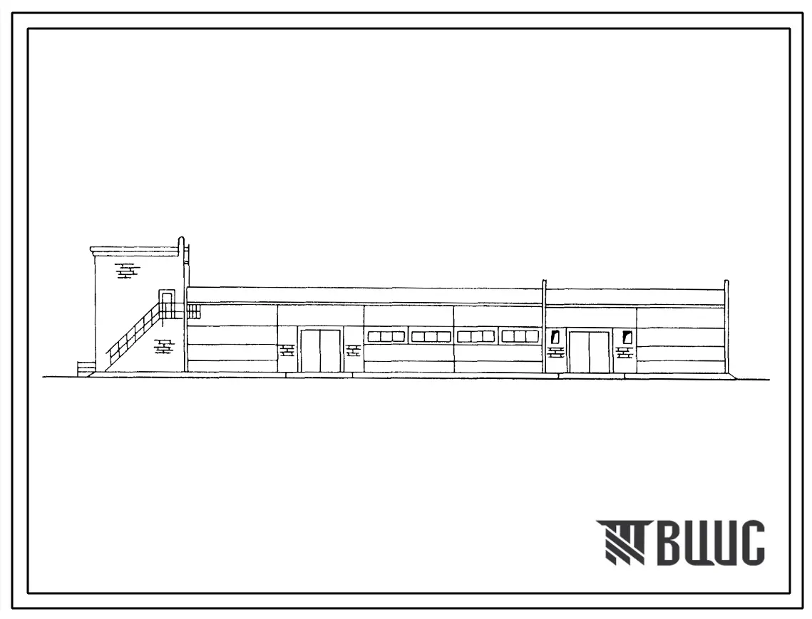 Типовой проект 813-1-39.88 Склад тарного хранения семян кукурузы вместимостью 400 т с отделением инкрустирования. Предназначен для хранения в таре инкрустированных семян кукурузы. Размеры здания - 18x42,6 м. Расчетная температура -20, -30°С. Стены - панел