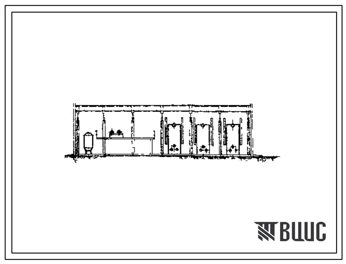Типовой проект 903-1-10 Котельная на 3 котла и ДКВР-20-13. Полуоткрытая компоновка. Топливо газ и мазут