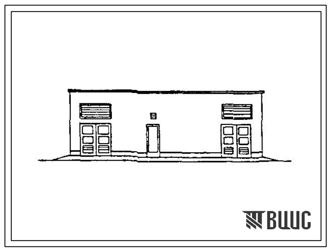 Типовой проект 407-3-444.87 Распределительный пункт 6(10) кВ совмещенный с трансформаторной подстанцией (6)10/0,4 кВ с 2 трансформаторами мощностью до 2х630 кВА для городских электрических сетей. Тип ІІ РПК-2ТМ1.