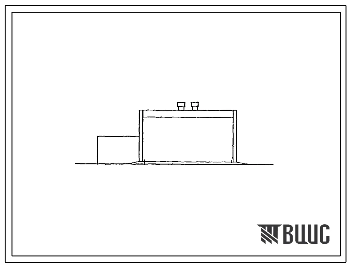 Типовой проект 284-9-27 Уборная на 4 очка с водонепроницаемым выгребом. Стены из кирпича, вариант – стены деревянные каркасно-обшивные. Объем 86 м3 (для кирпичных стен). Объем 46 м3 (для деревянных каркасно-обшивных стен)