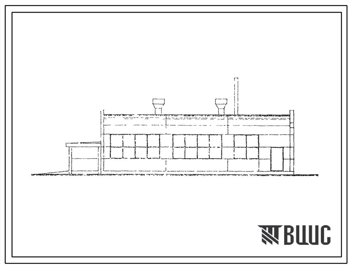 Типовой проект 903-1-217.85 Блок котельной с 4 котлами «Универсал-6М» на твердом топливе.