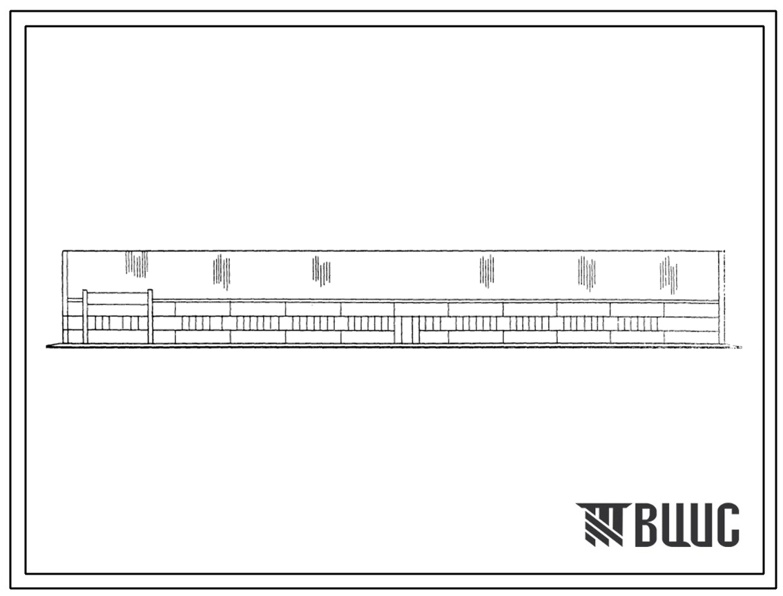 Типовой проект 801-4-92.85 Здание на 300 мест для телок с 6 до 15-месячного возраста