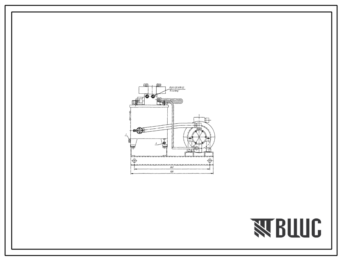 Шифр СВ-М1-63-Н401Е-11,0-18-1РВ220.ПС Гидростанция СВ-М1-63-Н401Е-11,0-18-1РВ220