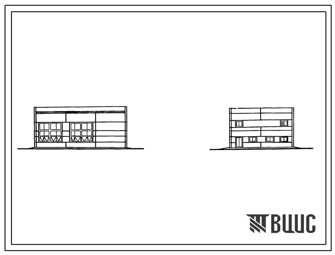 Типовой проект 816-1-23 Мастерская ремонтно-технической базы отделений (бригад) до 40 тракторов
