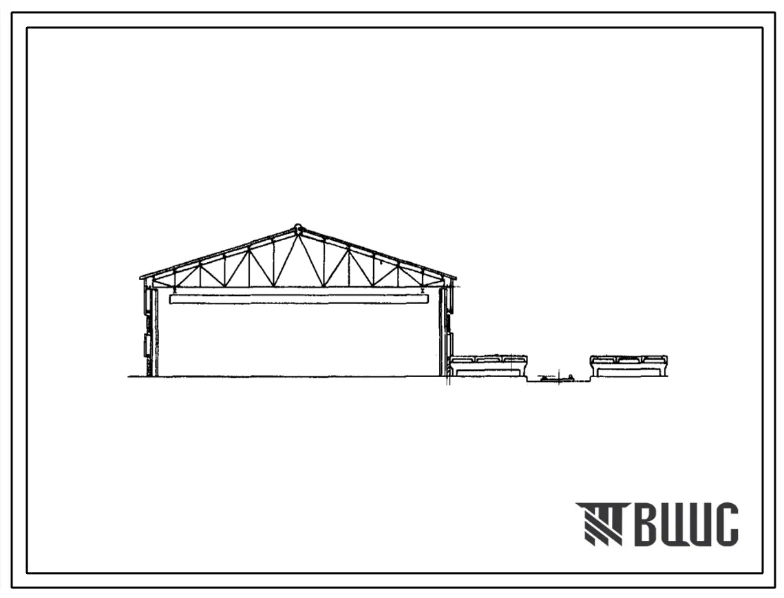 Типовой проект 709-185 Прирельсовый склад с рампой производственной базы теплоизоляционных работ с годовой программой 2 млн.руб.