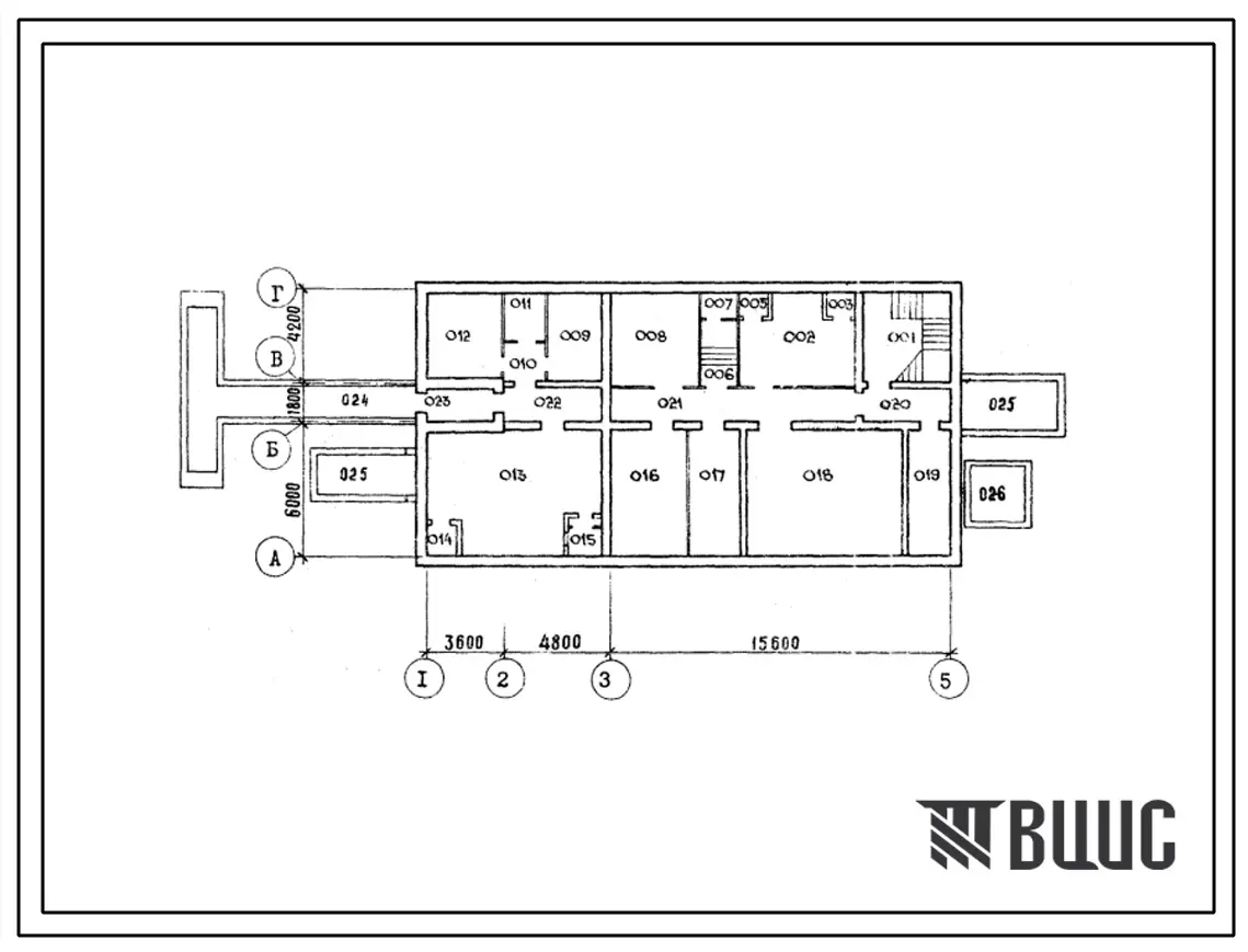 Типовой проект 501-5-А-П У-1 Пост электрической централизации до 20 стрелок с подвальным этажом
