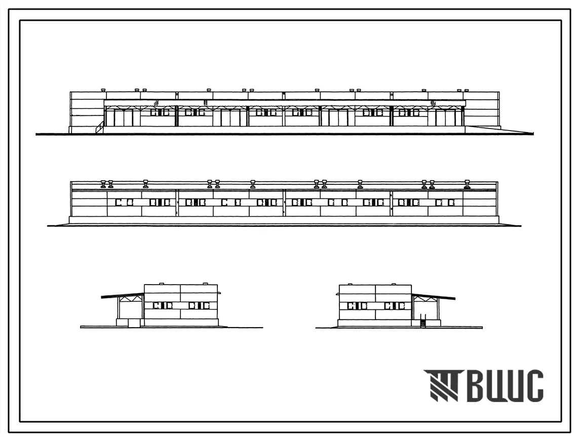 Типовой проект 705-3-39.88 Хранилище взрывчатых материалов вместимостью 420 т с рампой. Стены из панелей