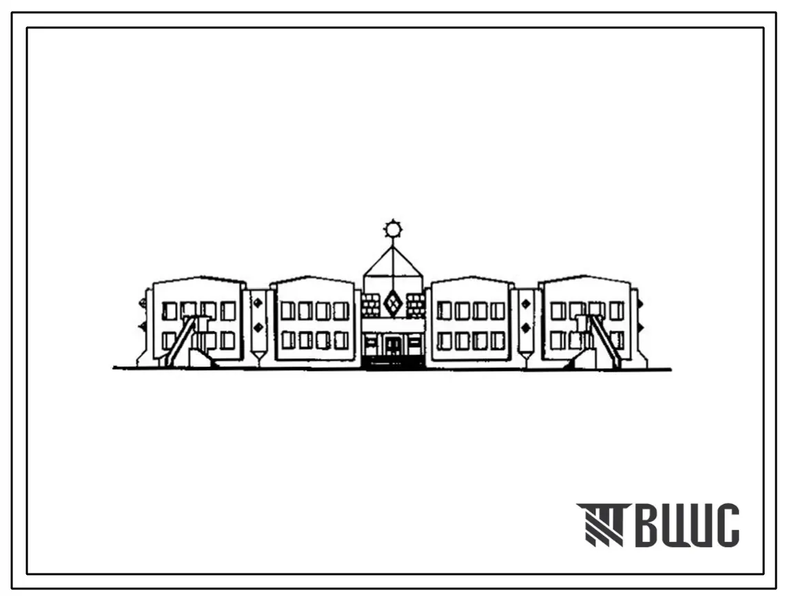 Типовой проект 214-1-442.1п.87 ДЕТСКИЕ ЯСЛИ-САД НА 280 МЕСТ СО СТЕНАМИ ИЗ КИРПИЧА /КОНСТРУКТИВНЫЙ ВАРИАНТ ДЛЯ СТРОИТЕЛЬСТВА НА ПОДРАБАТЫВАЕМЫХ ТЕРРИТОРИЯХ 214-1-442.2в.87