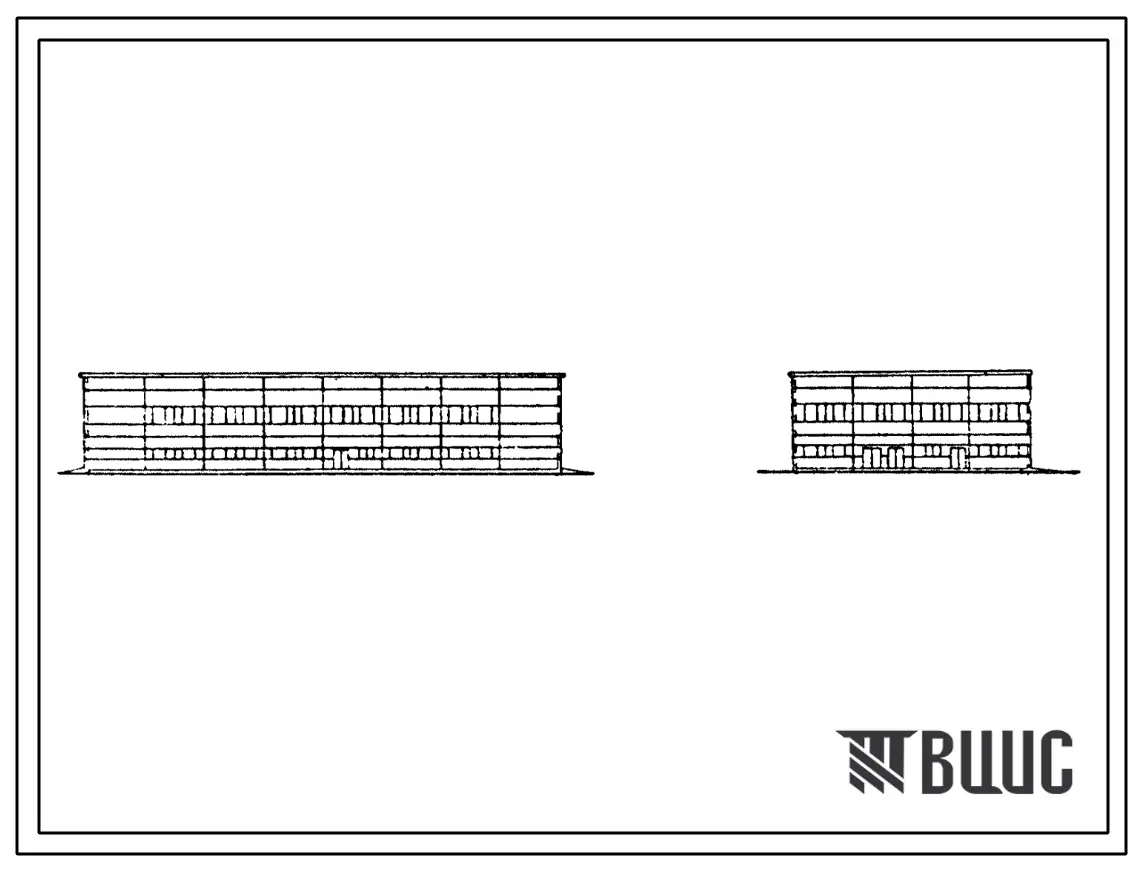 Типовой проект 901-3-23 Водопроводная очистная станция для вод с содержанием взвешенных веществ до 2000 мг/л производительностью 5000куб.м в сутки. Здание очистной станции.