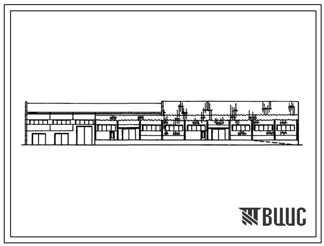 Типовой проект 503-4-27.83 Производственно-складской корпус грузовой автостанции на 1,5 тыс.т отправлений в сутки с контейнерной площадкой.