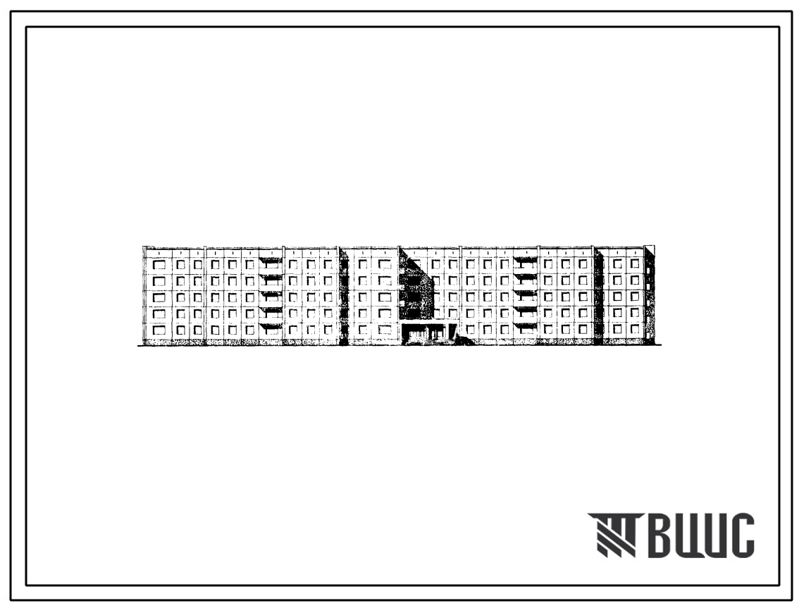 Типовой проект 161-97-20/1 5-этажное крупнопанельное общежитие на 400 мест