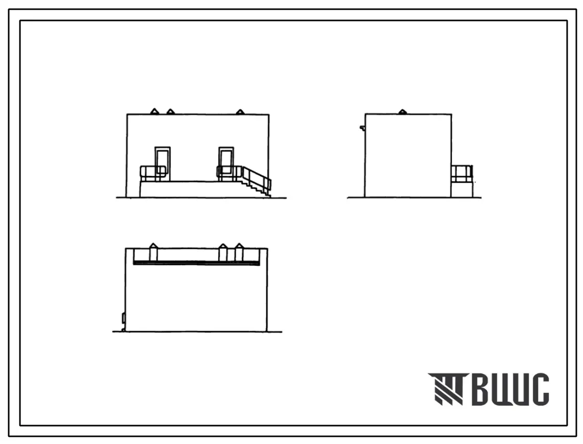 Типовой проект 254-9-109с.86 Станция зарядки аппаратуры лечебными газами станции скорой медицинской помощи для обслуживания сельского населения на 12 тыс. выездом в год. Сейсмичность 9 баллов. Здание одноэтажное. Стены из кирпича.