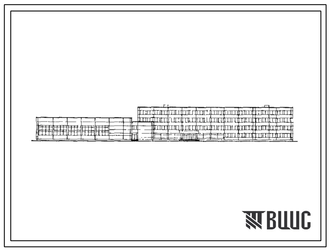 Типовой проект 232-1-119 Учебный и общественно-бытовой универсальные корпуса профтехучилища и техникума на 1440 учащихся (в конструкциях серии 1.020-1)