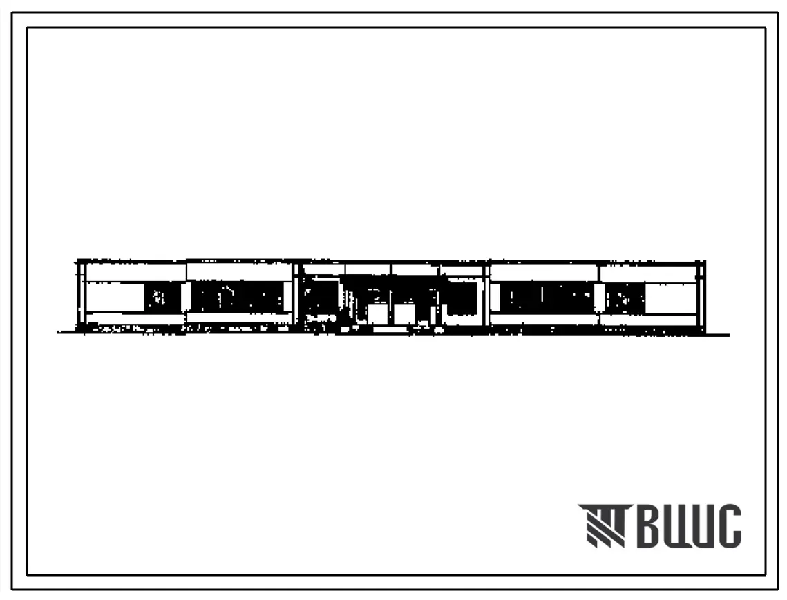Типовой проект 213-1-158 Детские ясли-сад на 50 мест с увеличением количества мест на летний период до 95. Здание одноэтажное. Конструкция серии 135. Стены из однослойных легкобетонных панелей.