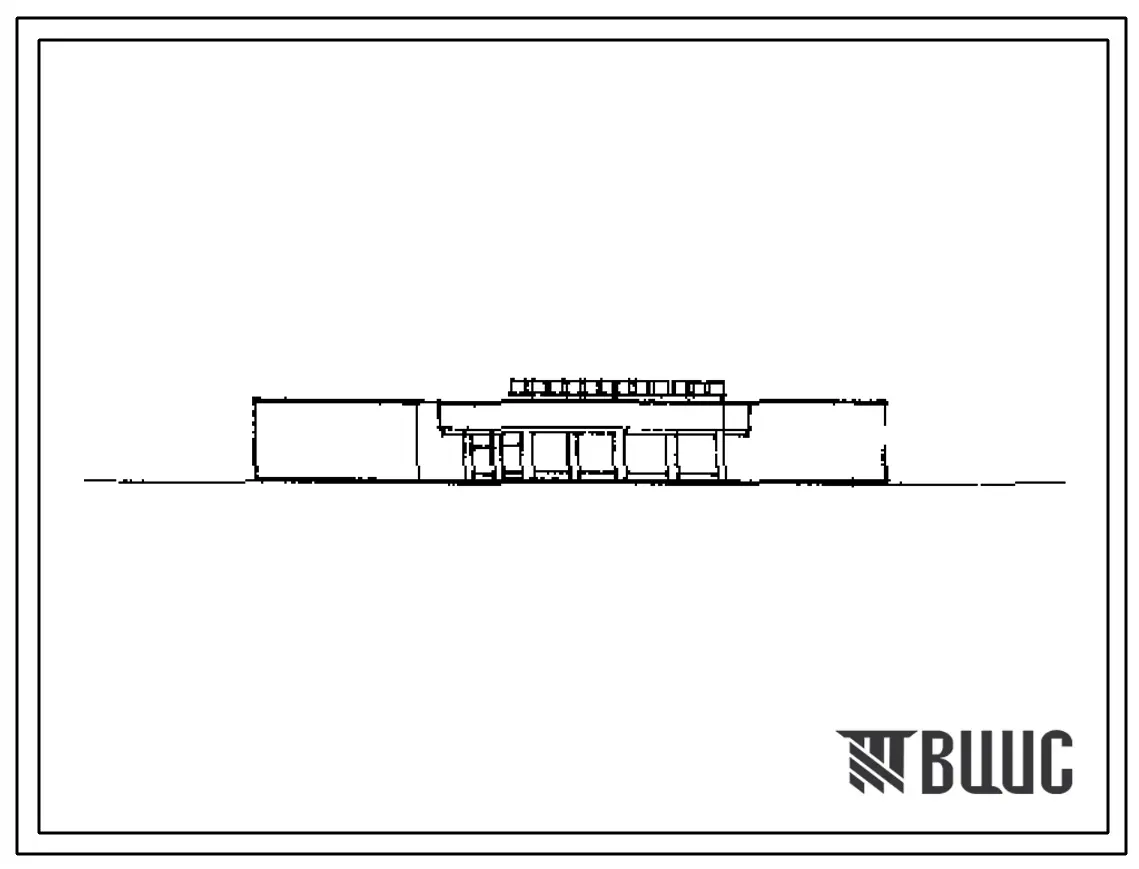 Типовой проект 274-12-56.83 Унифицированное здание непродовольственного магазина «Товары для детей» торговой площадью 650 м, с вариантами технических планировок: «Товары для молодёжи», «Радиотовары», «Товары для новобрачных», «Обувь», «Одежда».