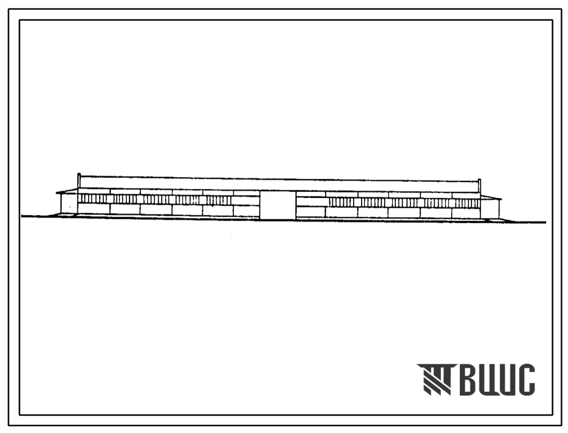 Типовой проект 801-2-92.12.87 Коровник на 200 коров боксового содержания. Доение - в доильно-молочном блоке. Раздача кормов – мобильная. Удаление навоза - скреперными установками. Размеры здания - 21x78 м. Расчетная температура: -20, -30°С.Стены - панельн