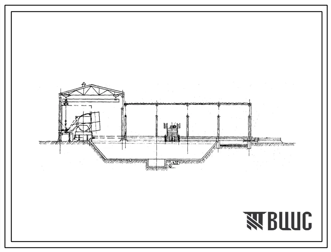 Типовой проект 409-29-58 Битумохранилища для автодорожного строительства (инвентарные сборно-разборного типа).