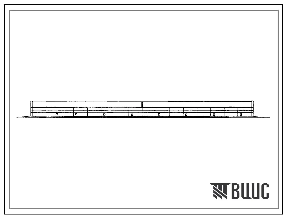Типовой проект 805-2-77.87 Птичник на 14 тыс. родительского стада кур в клеточных батареях БКР-2. Стены из легкобетонных панелей