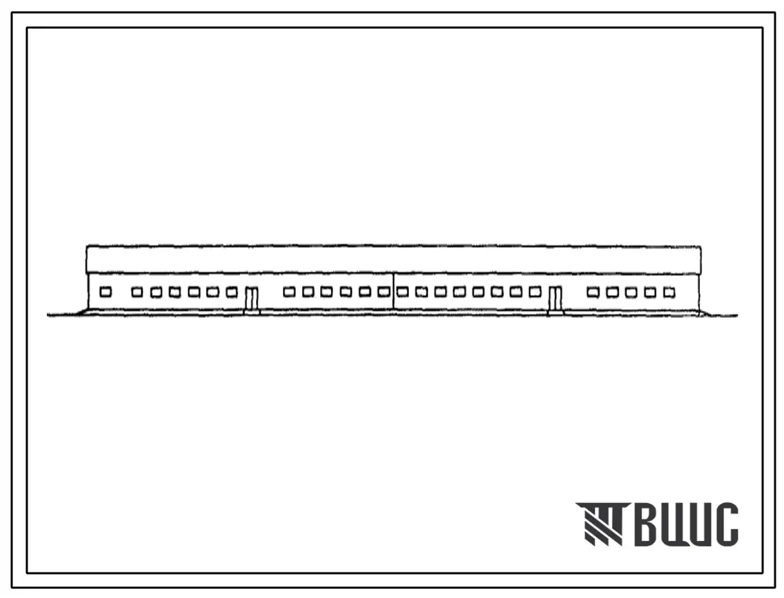 Типовой проект 803-3-84.86 Овчарня для ягнения на 800 маток (в стоечно-балочных конструкциях)