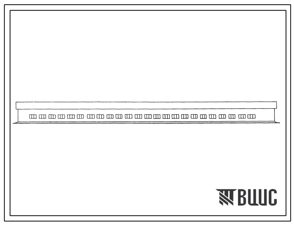 Типовой проект 801-4-177с.13.87 Здание для содержания 160 бычков от 6 до 15-месячного возраста. Для Азербайджанской ССР