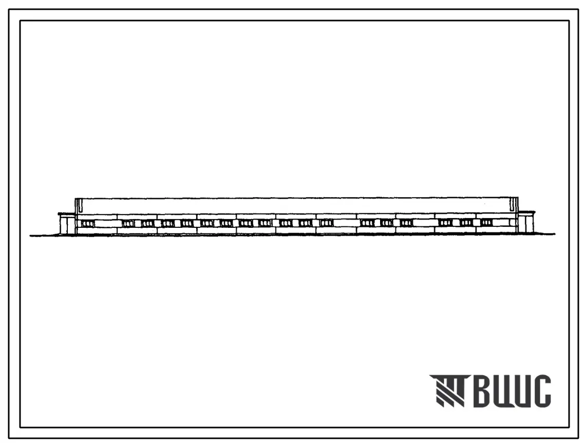 Типовой проект 801-3-58.86 Родильная на 50 коров с телятником на 230 голов (полносборное здание со стоечно-балочным каркасом)