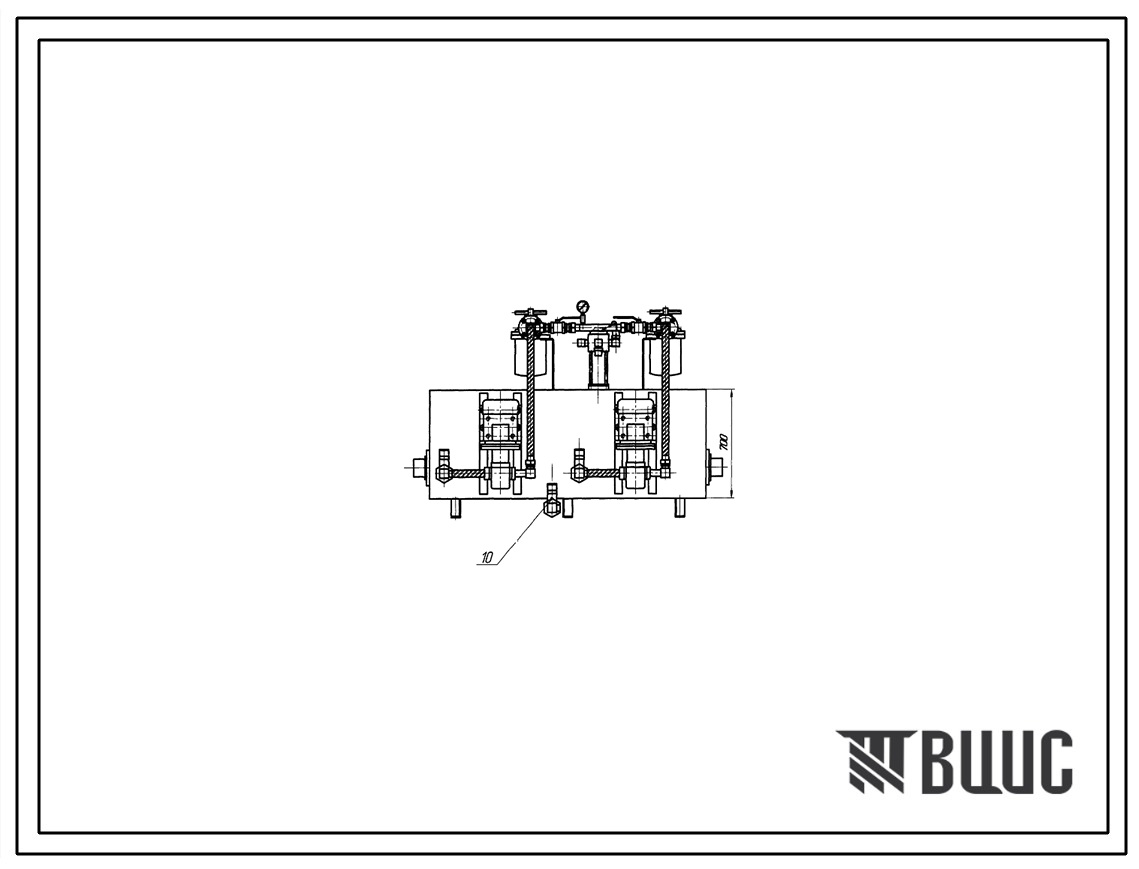 Шифр 14.00ЦС-70.0,05.05М Насосная установка