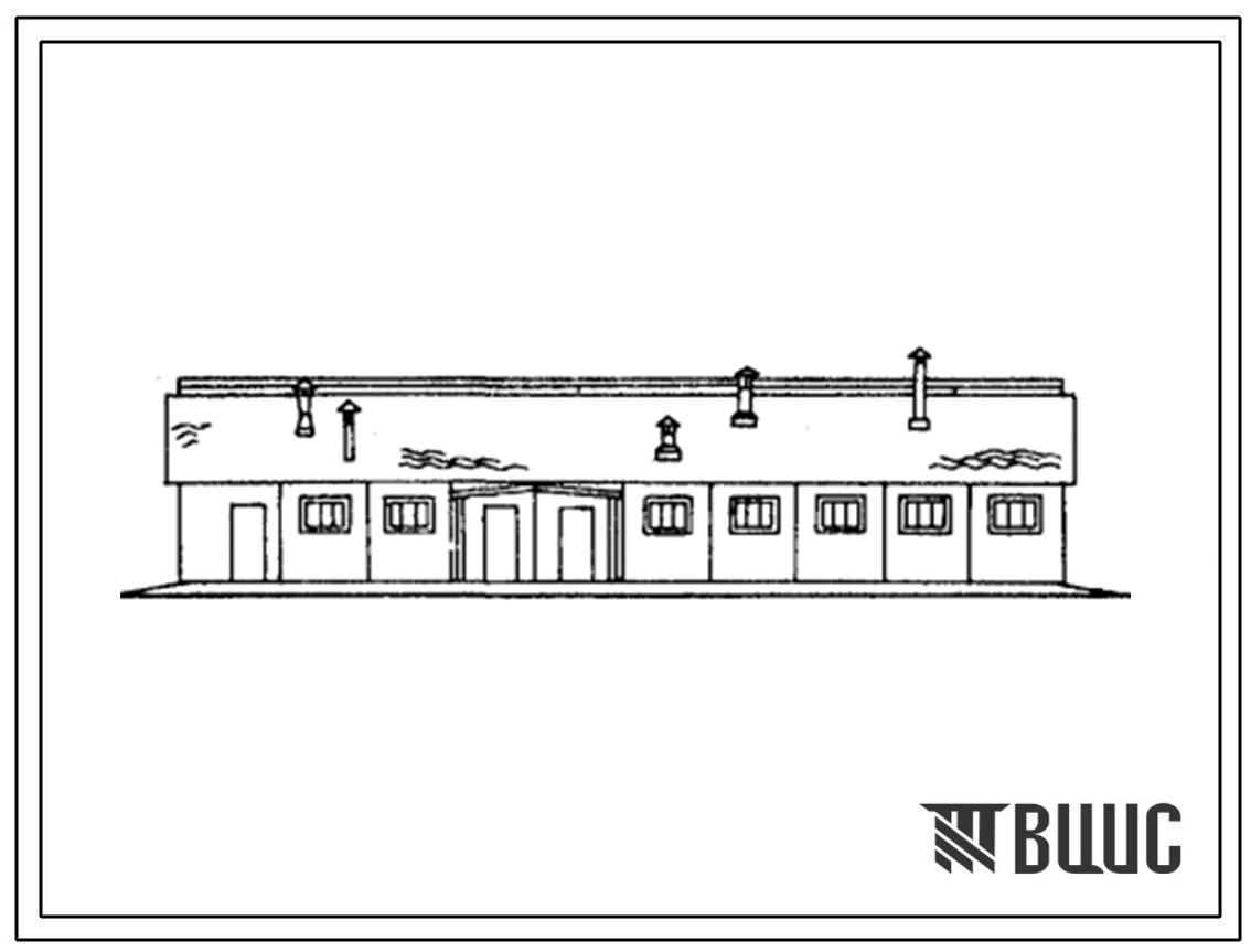 Типовой проект 801-477с Доильно-молочный молочный блок на 2 установки «Тандем» УДТ — 6 в конструкциях серии 1.800-2/74. Для районов сейсмичностью 8 и 9 баллов.