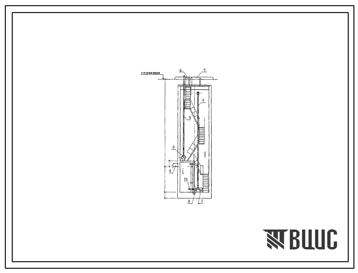Типовой проект 902-7-1.84 Автоматизированная дренажная насосная станция производительностью 40м3/ч (90м3/ч)