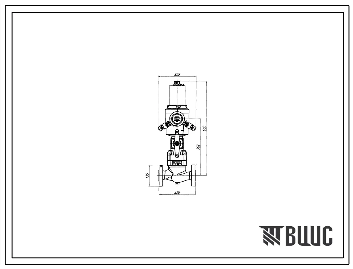 Шифр КРТ025.063.11.00 Клапан запорный электромагнитный DN25 PN63
