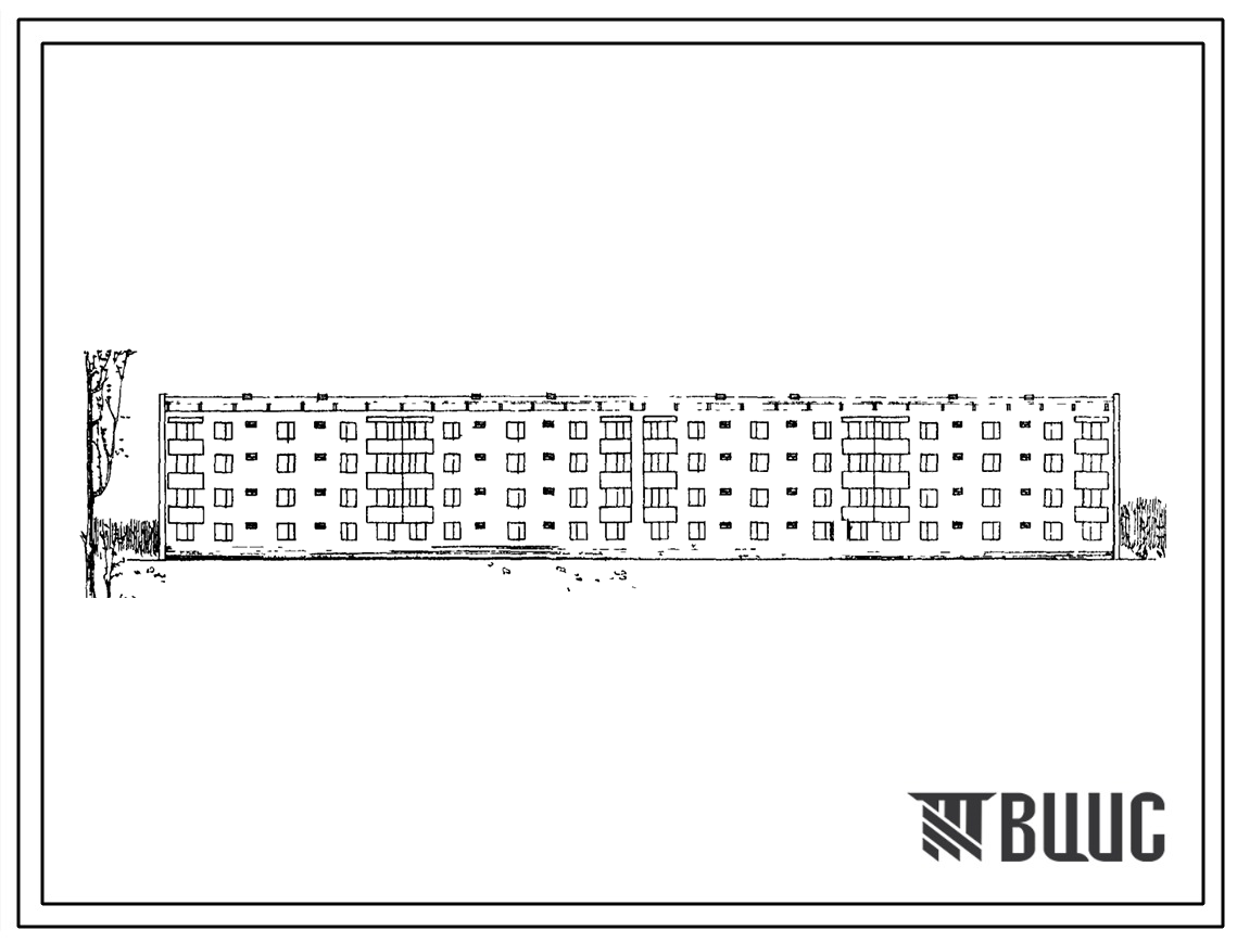 Типовой проект 114-77-6СП Четырехэтажный четырехсекционный жилой дом на 32 квартиры (четырехквартирных-16, пятикомнатных-16). Для строительства в 4 строительно-климатической зоне, в районах с сейсмичностью 9 баллов, на грунтах 2 типа просадочности. Стены 