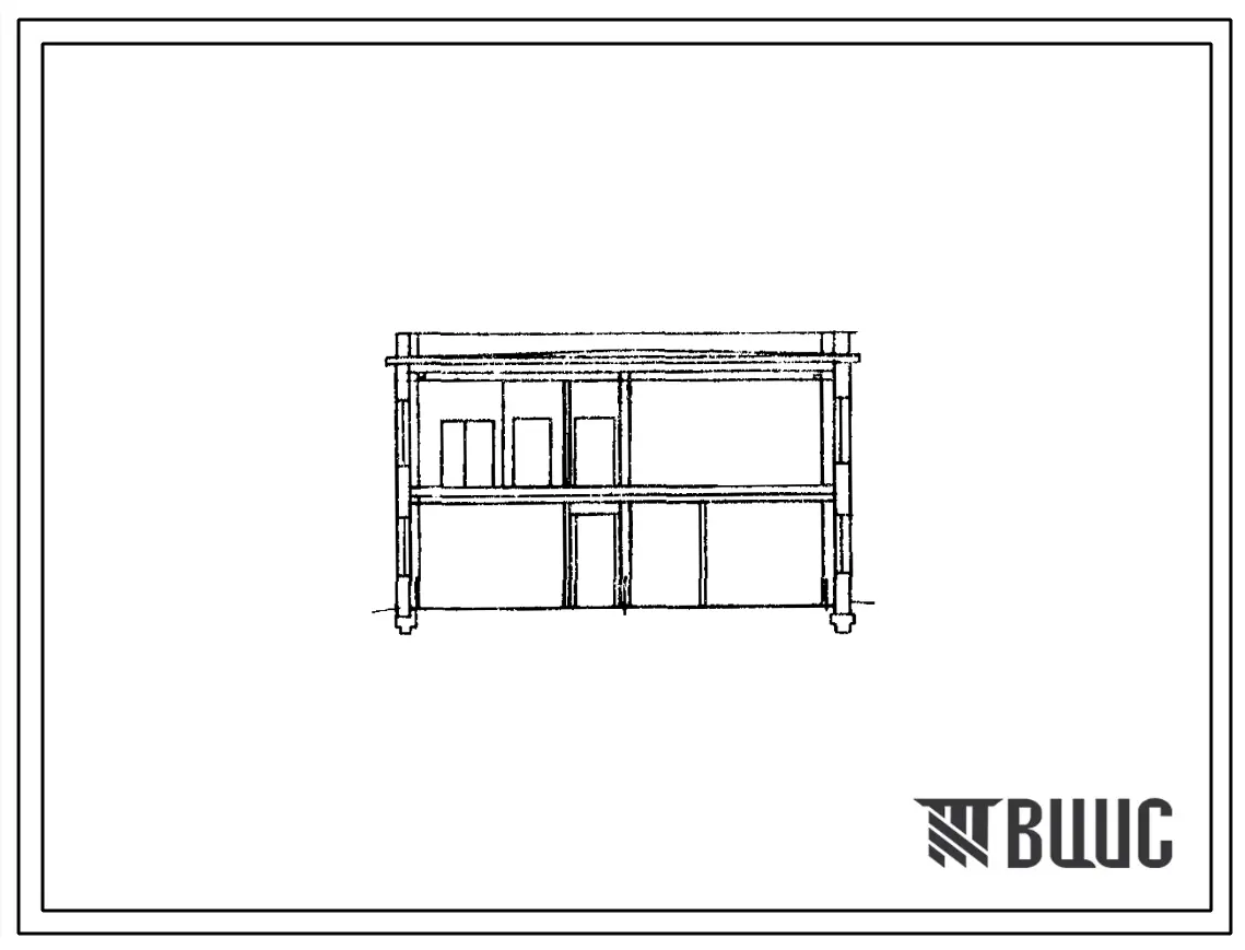 Типовой проект 501-6-2 Объединенное здание заводской станции и поста электрической централизации (на 50 человек)