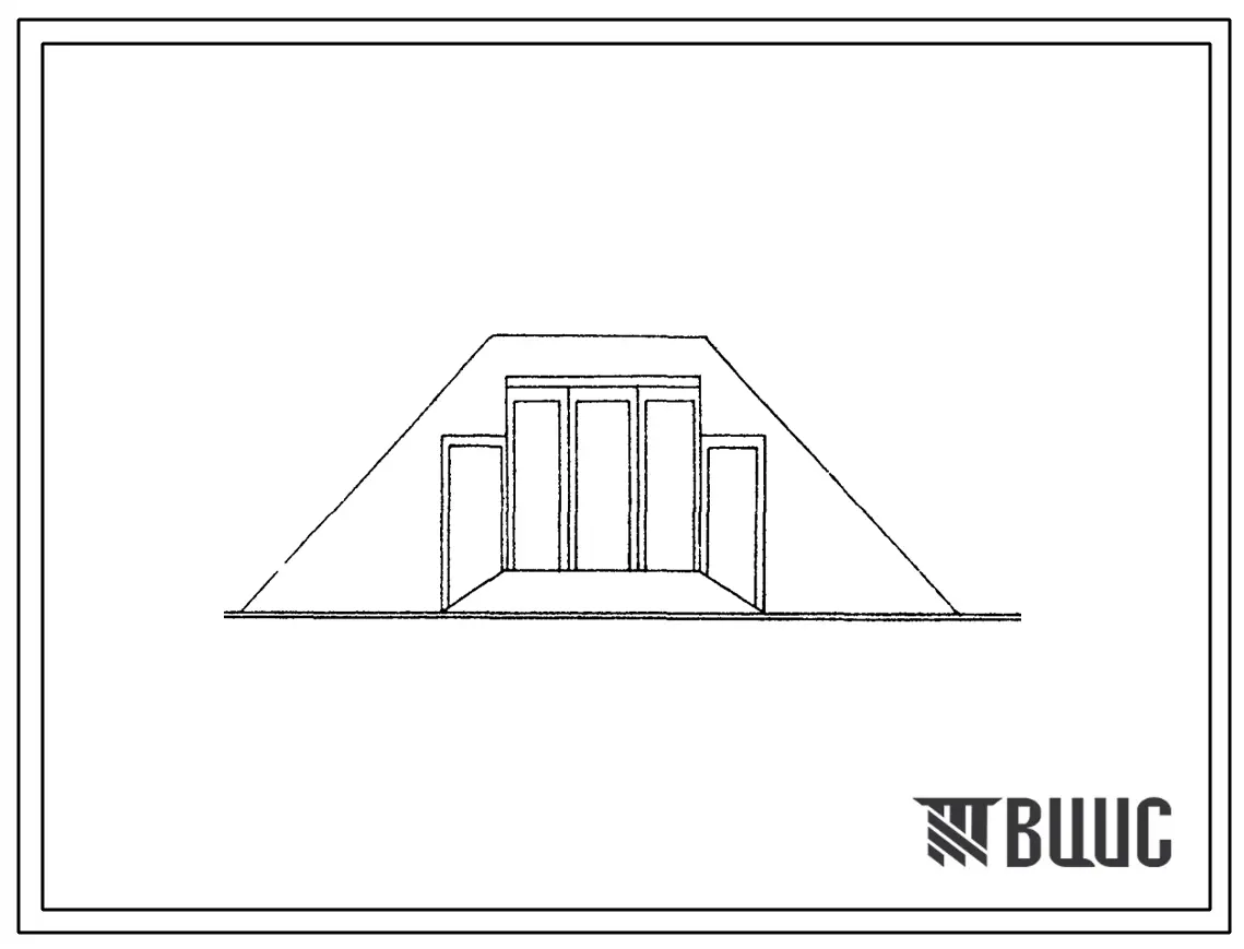 Типовой проект 602-2/67 Подземный необслуживакмый усилительный пункт (НУП) кабельной магистрали для кабеля 4х4 с уплотнением аппаратурой типа К-60.