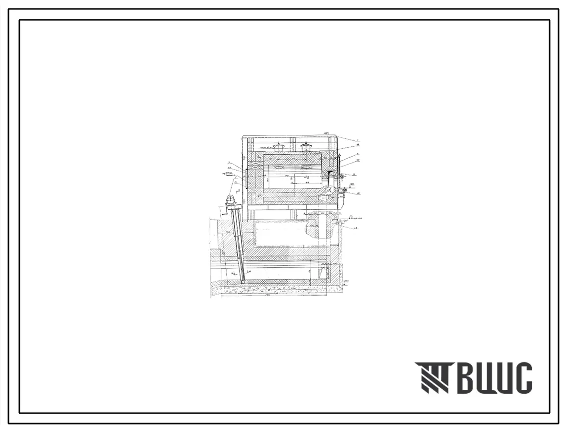Проект 36968 Печь нагревательная щелевая размерами пода 2,09х1,74 м, на газе