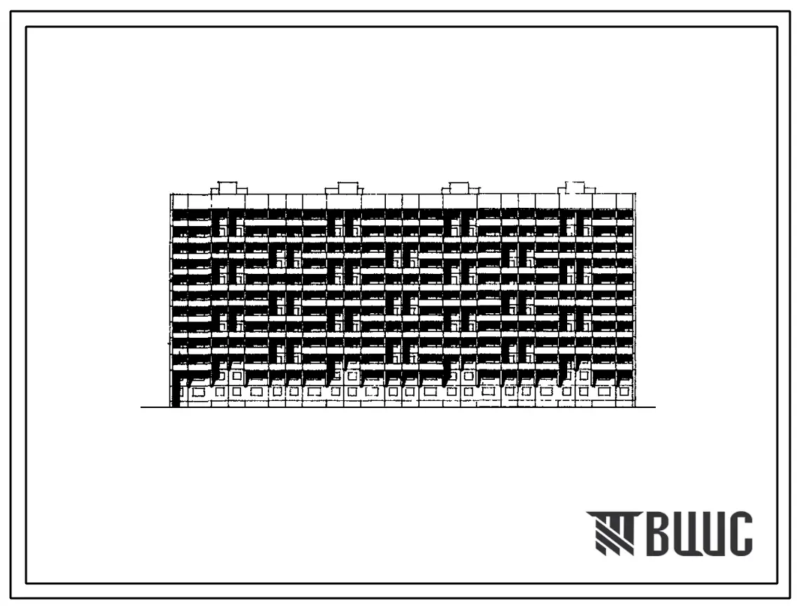 Типовой проект П47/12 12-ти этажные панельные жилые дома серии П46 производства ГМПСМ