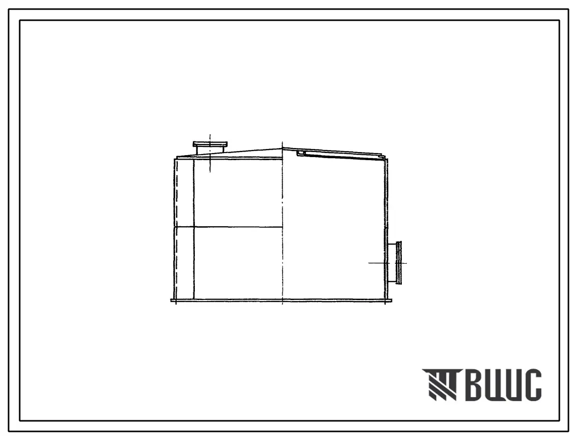 Типовой проект 705-6-1с.83 Резервуар вертикальный для неагрессивных химических продуктов емкостью 50 м3